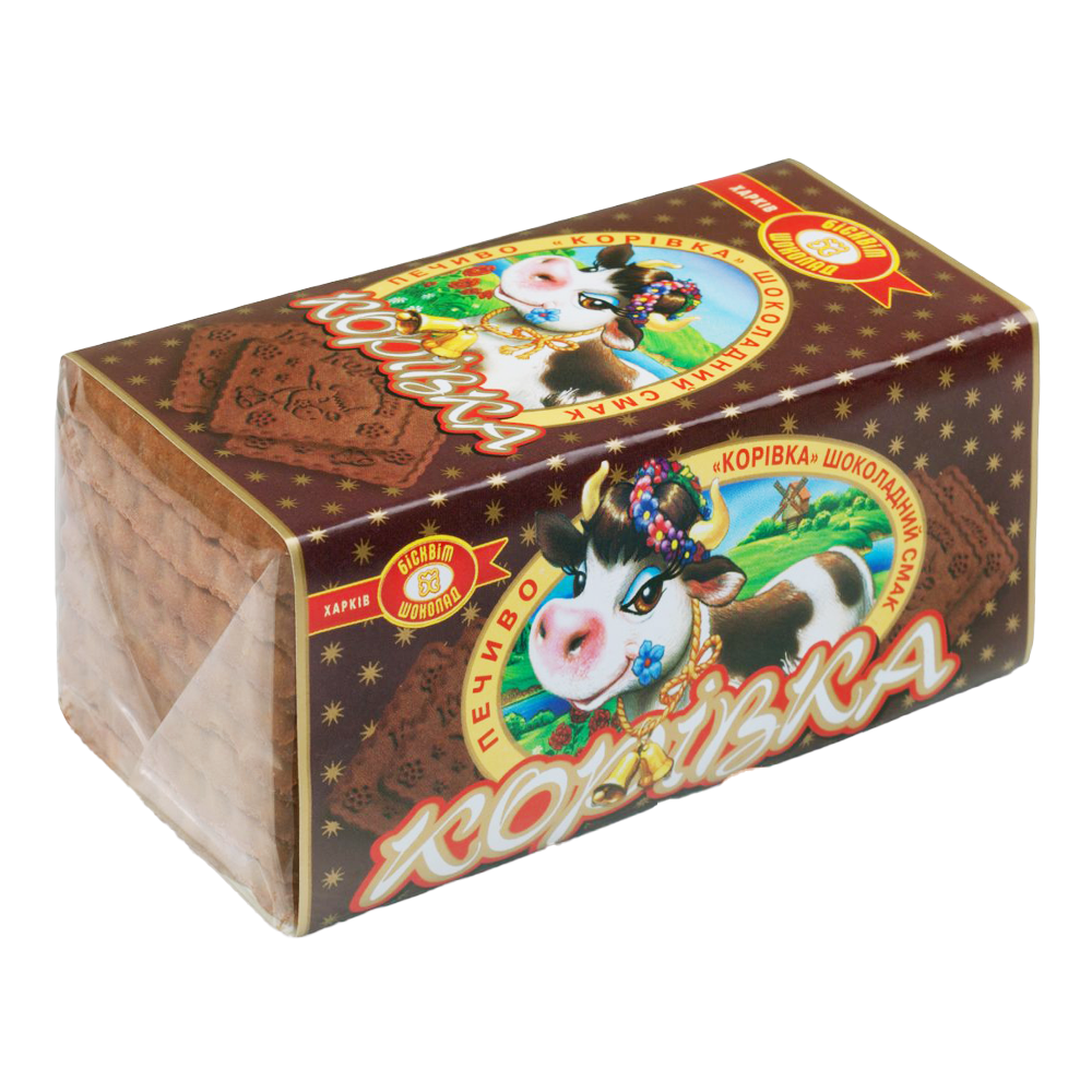 Печенье Коровка с шоколадом – 6,35 унций (180 г)